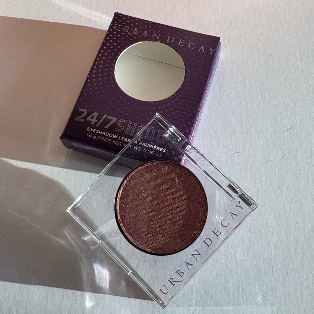 Brand New URBAN DECAY COSMETICS 24/7 Eyeshadow In Bad Seed Warm Pink Shimmer - Picture 6 of 7